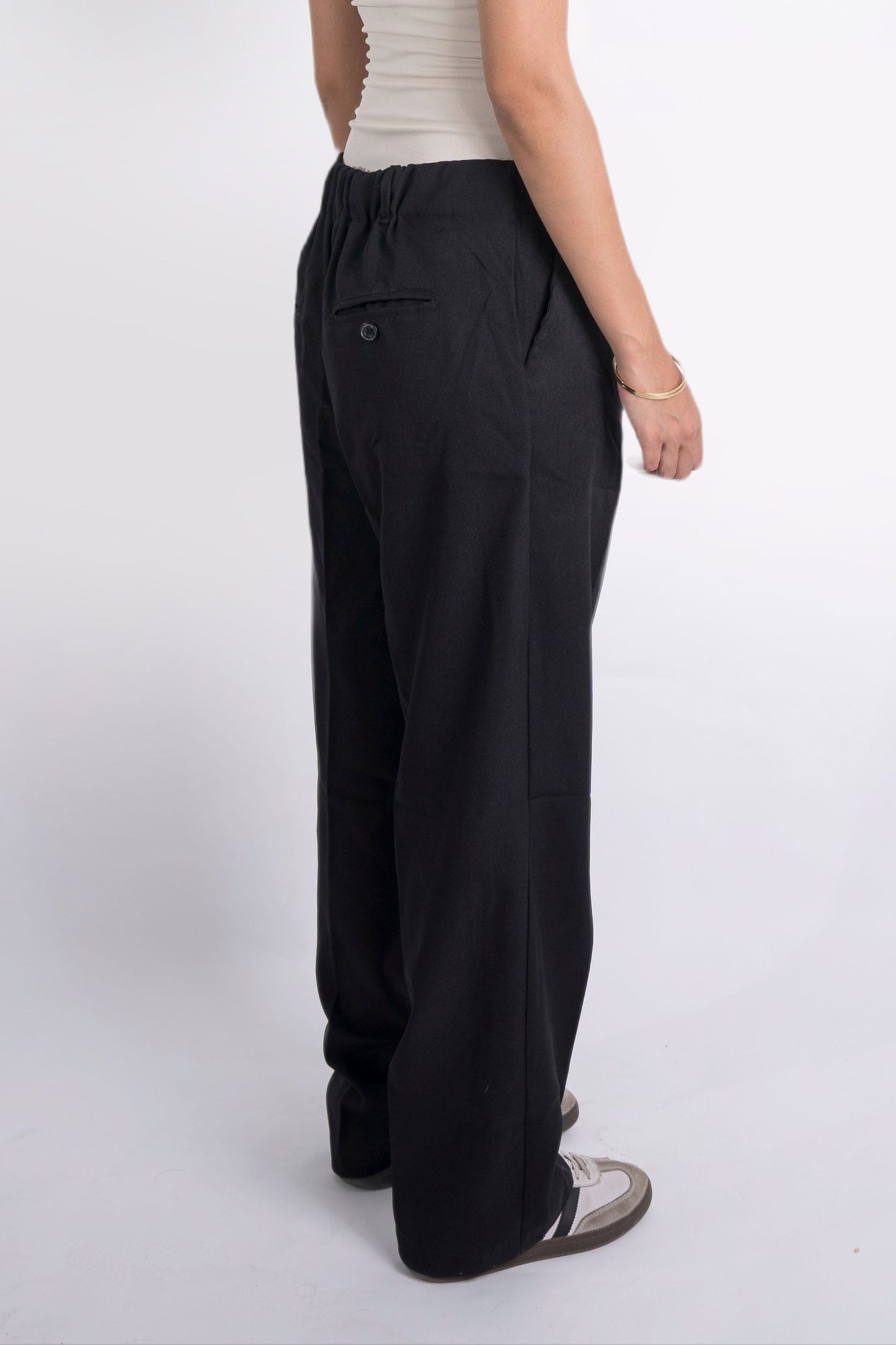 Tailor Pants In Black "UniSex" - Dalivo.EG