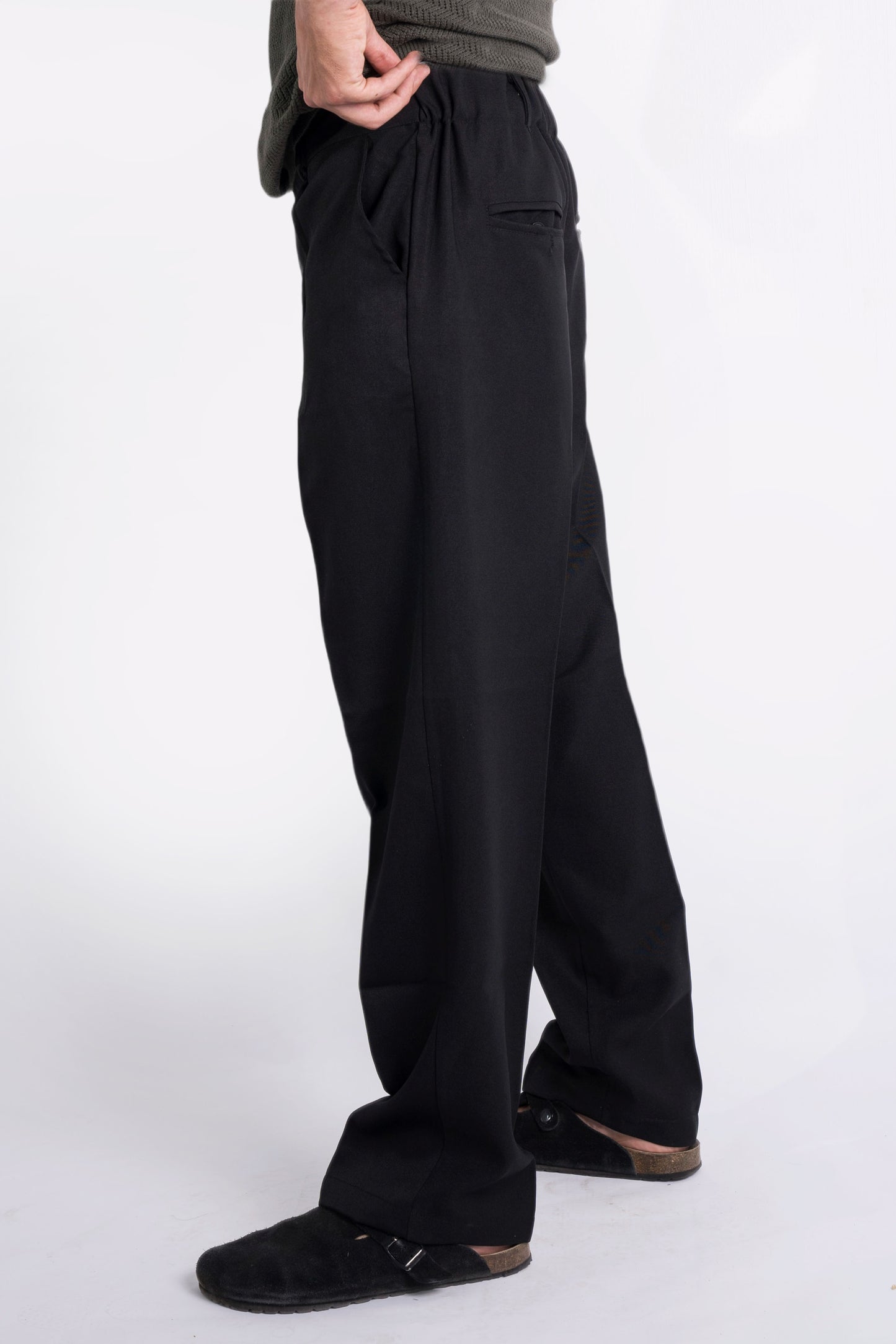 Tailor Pants In Black "UniSex" - Dalivo.EG
