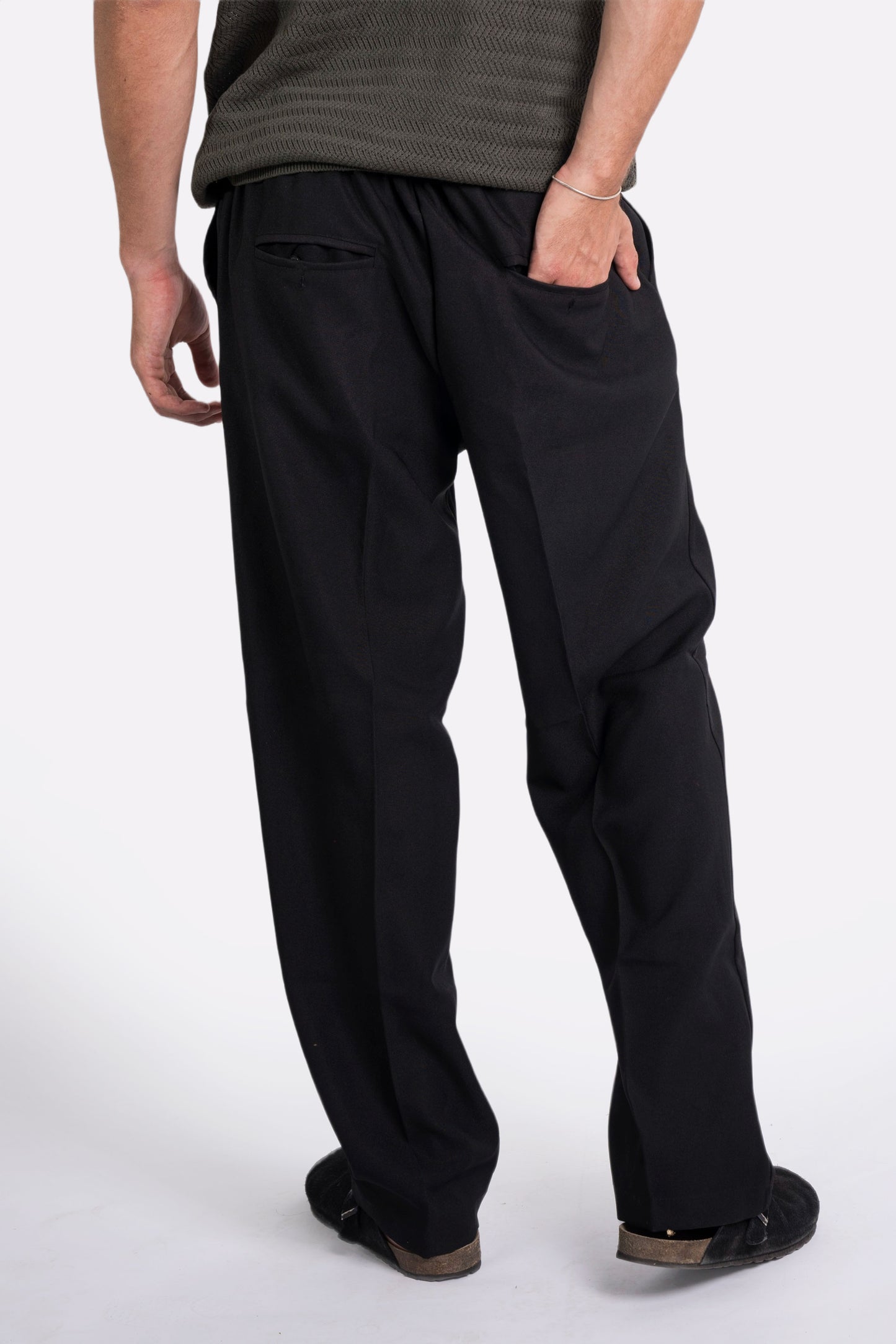 Tailor Pants In Black "UniSex" - Dalivo.EG