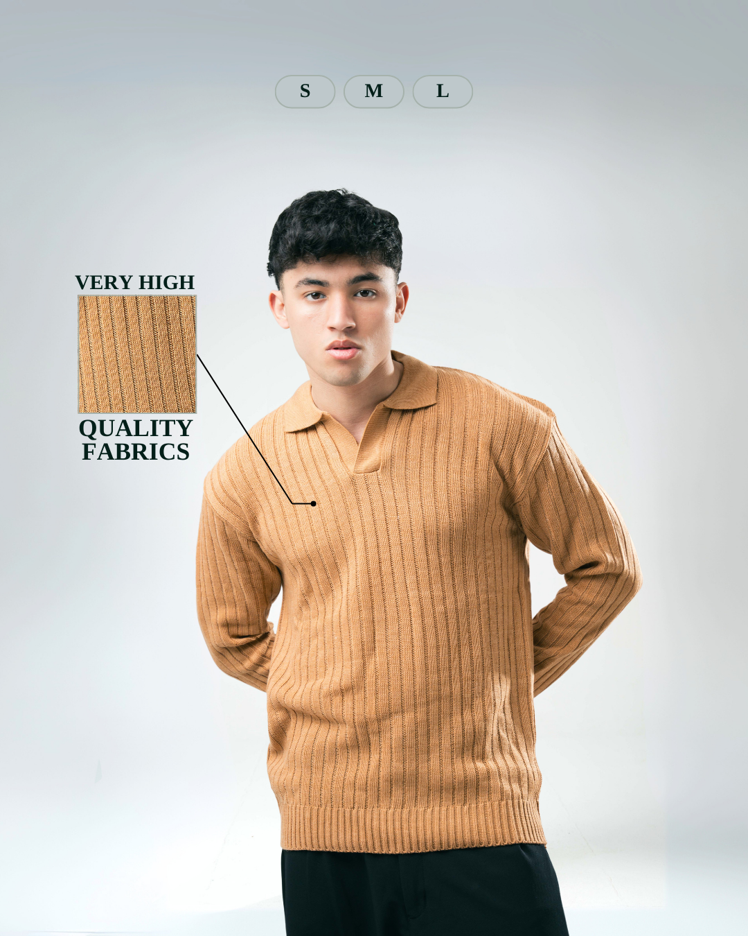 Dalasa - Mustard Yellow Knitwear (Unisex) - Dalivo.EG