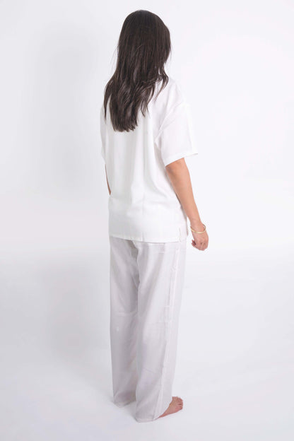 Lenin Summer Shirt In White "UniSex"