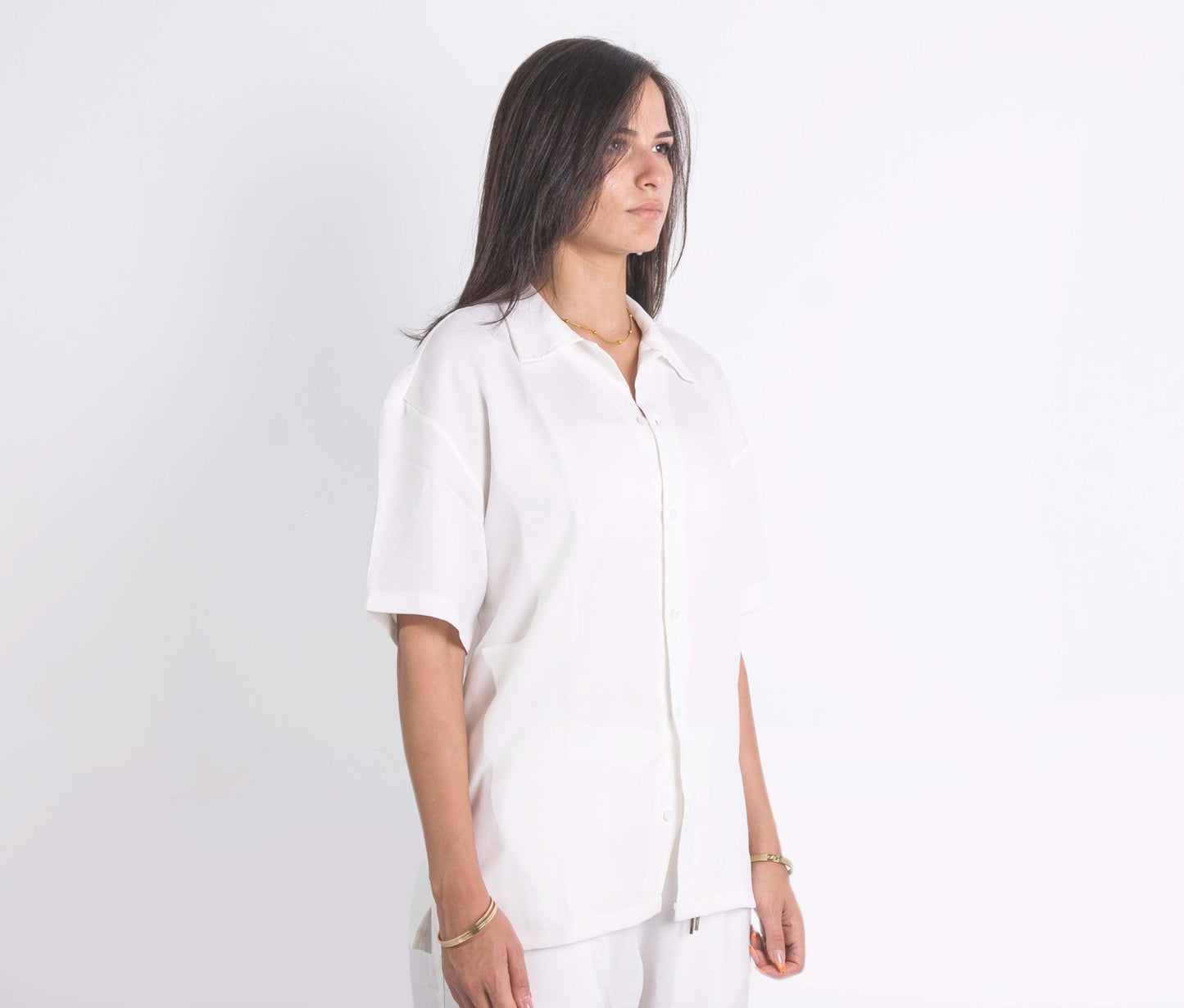 Lenin Summer Shirt In White "UniSex"