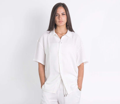 Lenin Summer Shirt In White "UniSex"