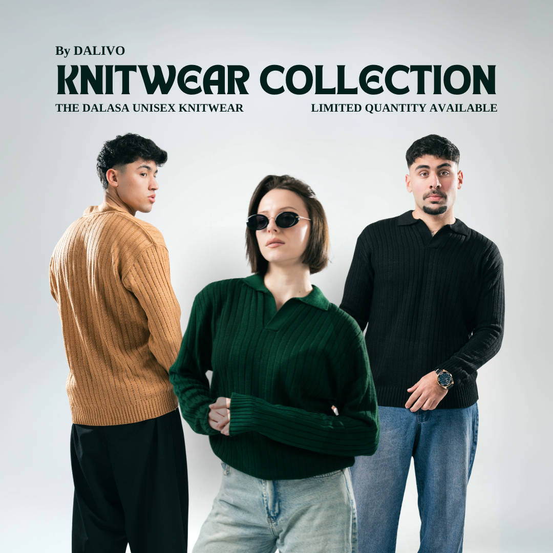 Dalasa - Mustard Yellow Knitwear (Unisex) - Dalivo.EG