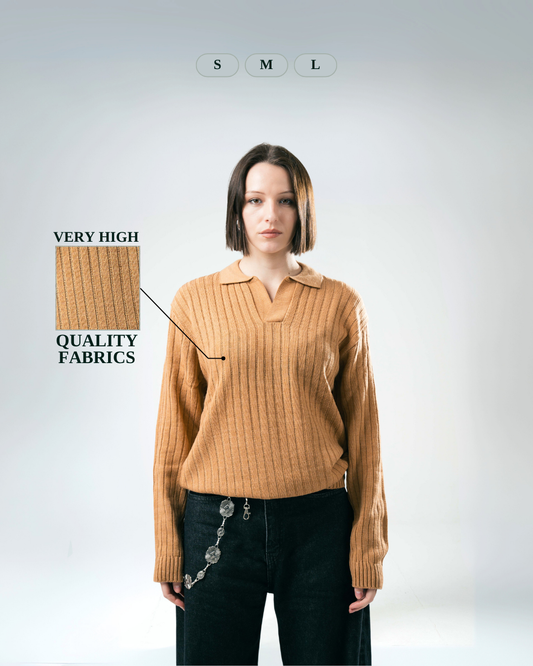 Dalasa - Mustard Yellow Knitwear (Unisex) - Dalivo.EG