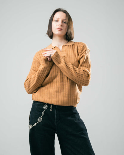 Dalasa - Mustard Yellow Knitwear (Unisex) - Dalivo.EG