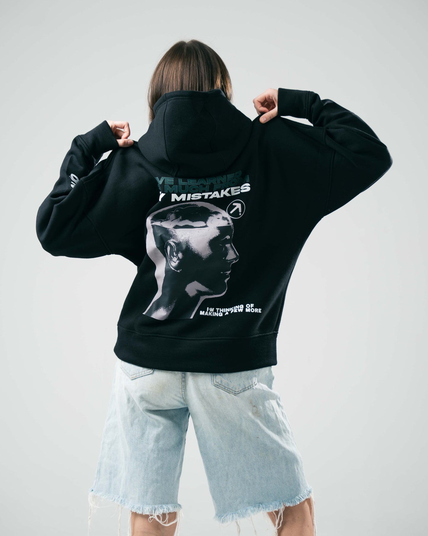 More Mistakes - Black Hoodie (Unisex) - Dalivo.EG